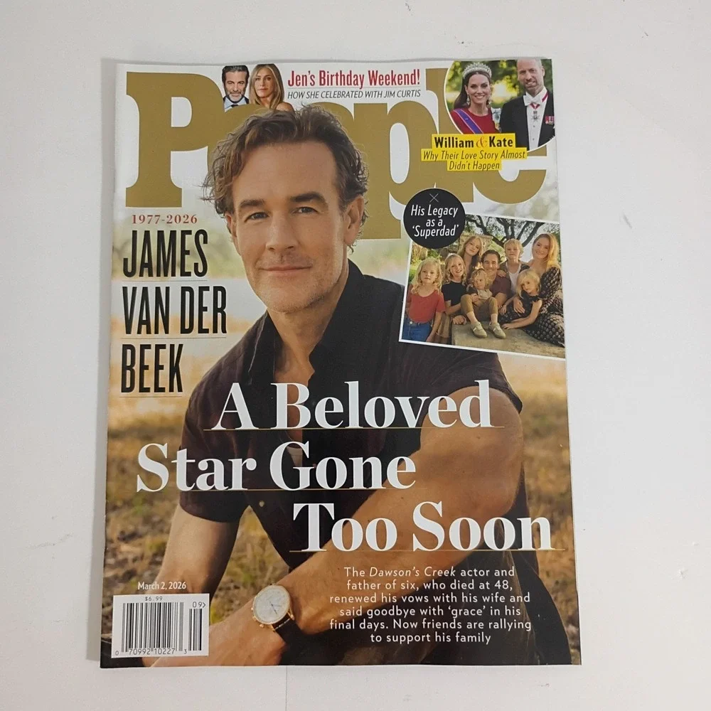People Magazine March 2, 2026: James Van Der Beek